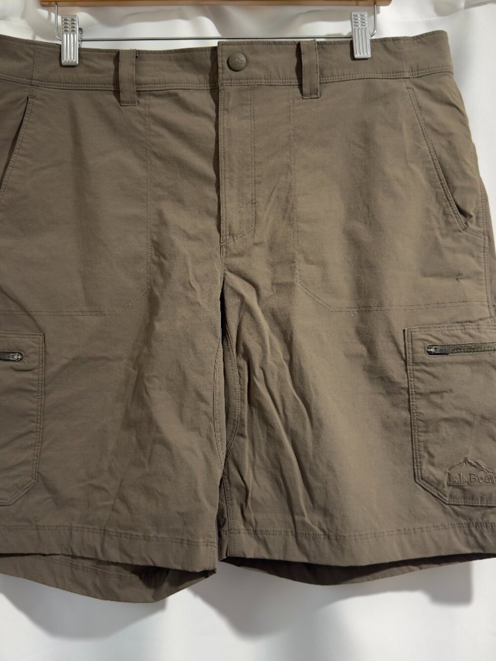 LL Bean Shorts Men's 36 Cresta 10" Lightweight Hiking Outdoor Nylon Stretch